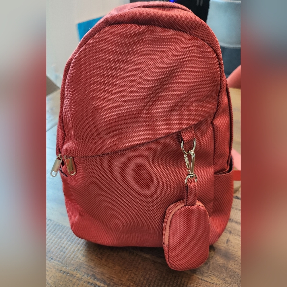 Wild Fable orange small backpack